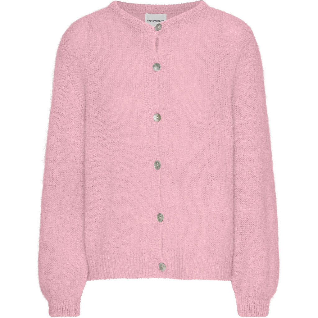 Americandreams Cardigan - Susan Alpaca Strik Cardigan i Light Taupe