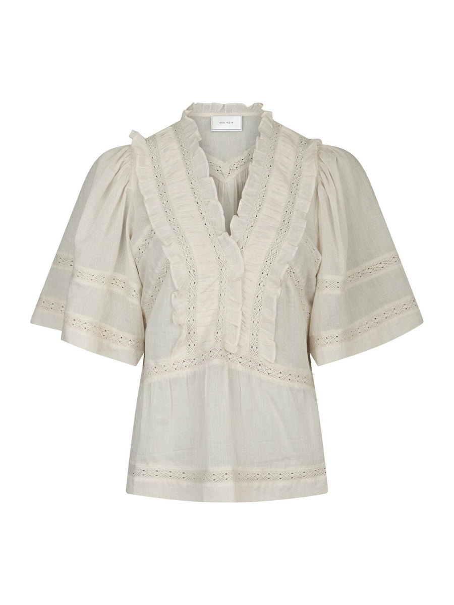 Neo Noir Evienne S Voile Top - Light Pink