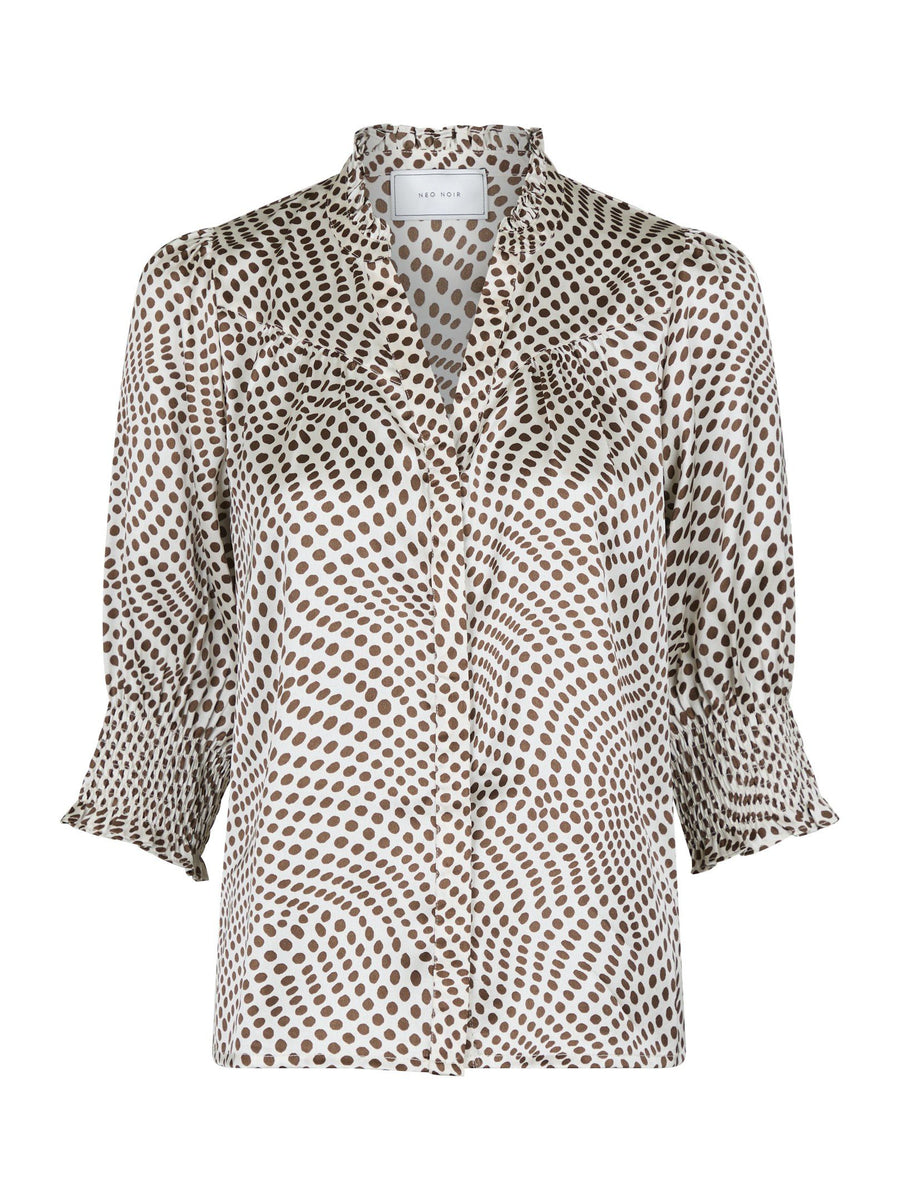 Diana Misty Floral Blouse Blue Bluse Fra Neo Noir main image 1