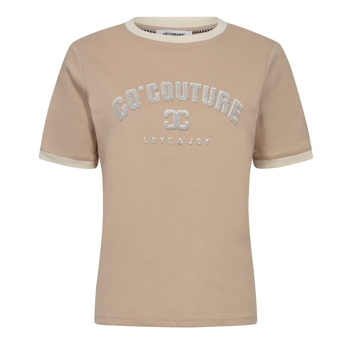 Co´Couture - Cocouturecc Logo Tee 43004 - 154 - Walnut main image 1