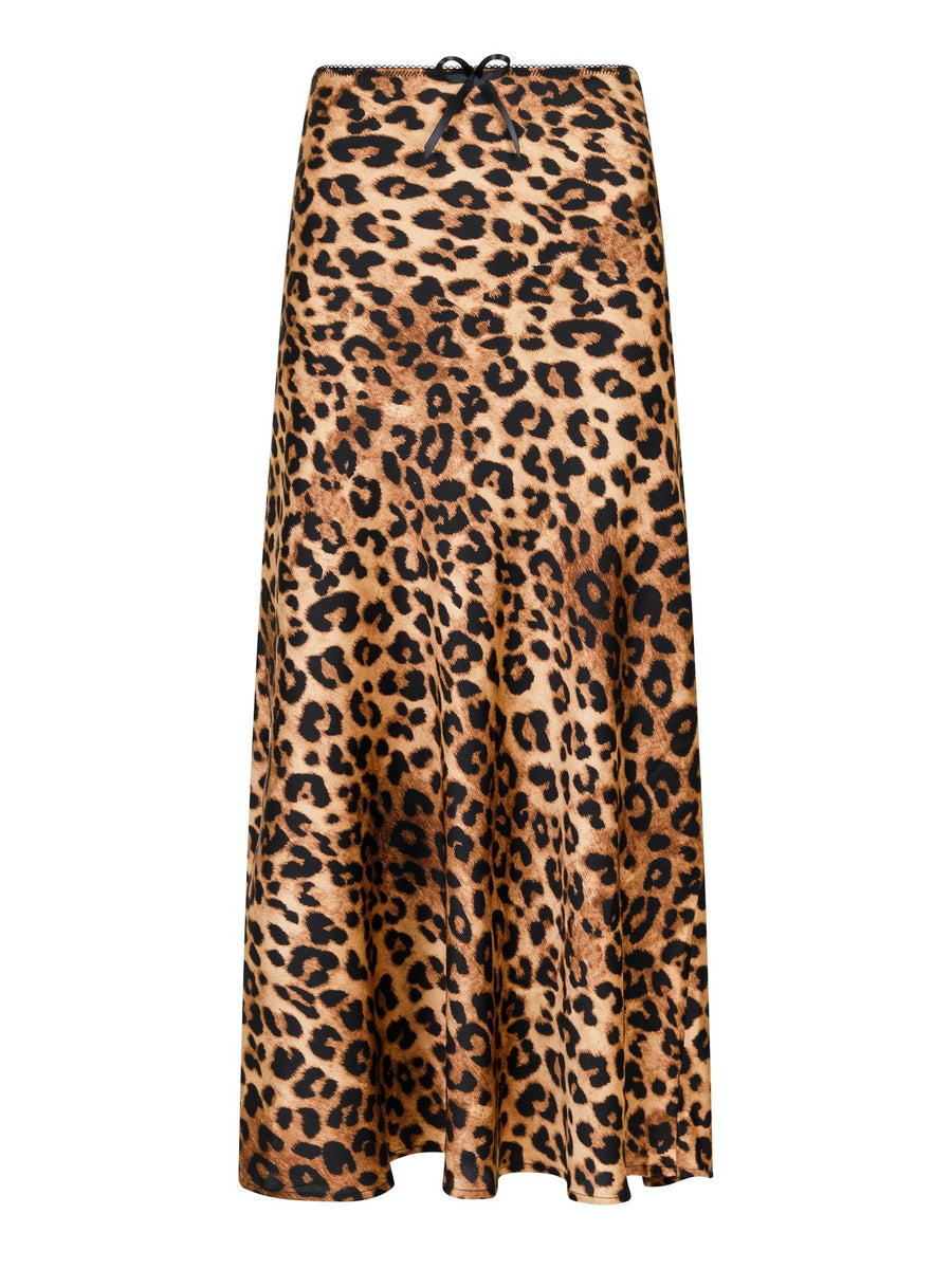 Neo Noir - Leland Solid Skirt 164524 - Taupe