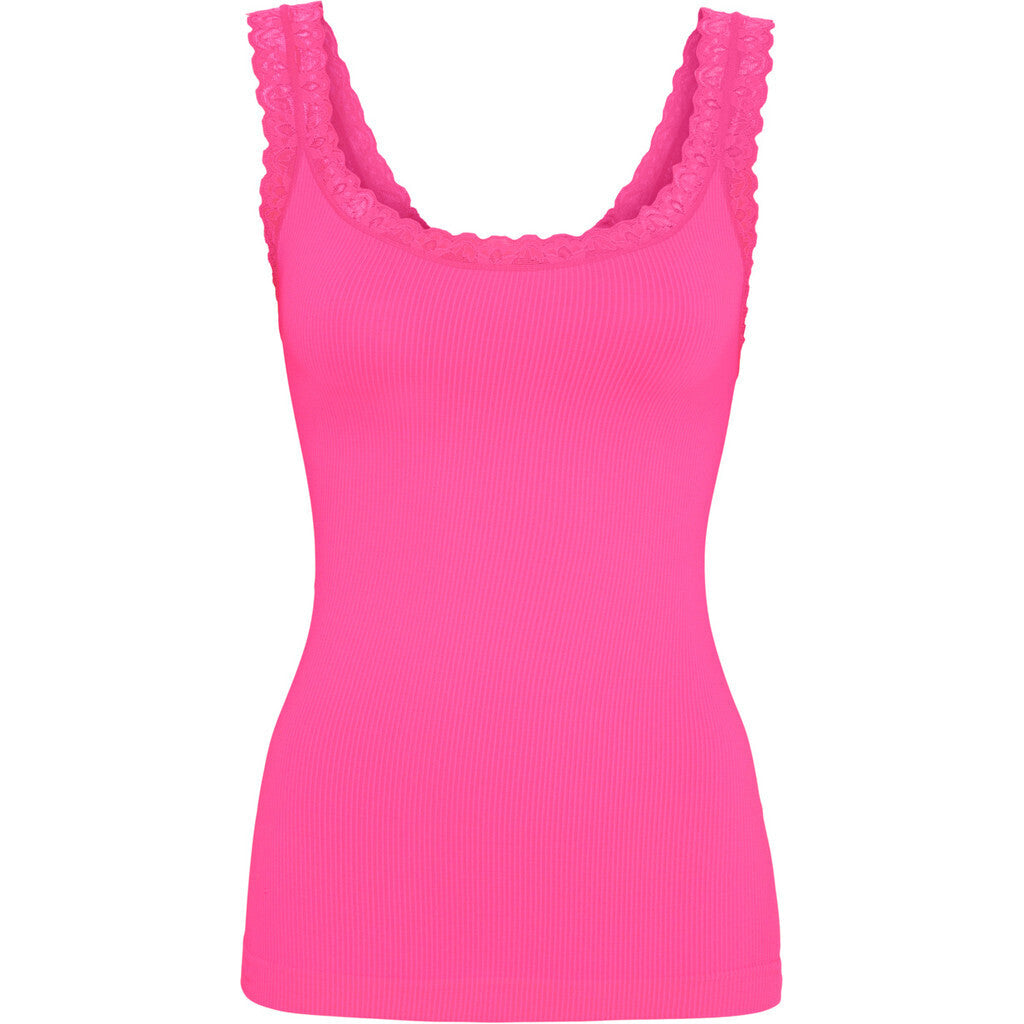tim&simonsen Frida Rib Top, Antique Rose main image 1