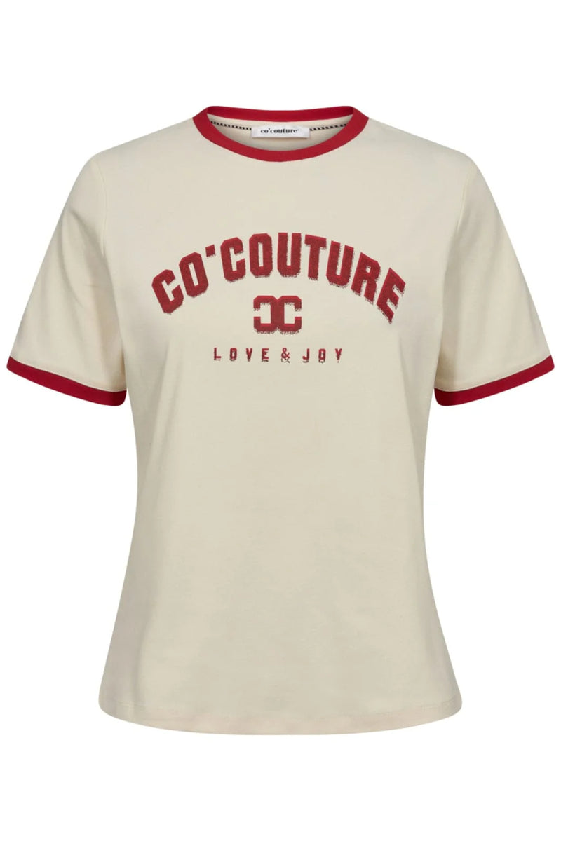 Co´Couture - Ollycc V-Shirt 35970 - 11 - Off White main image 1