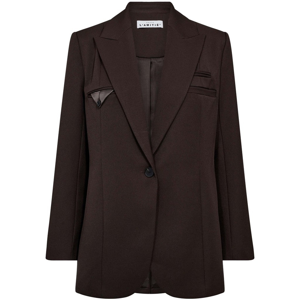 HAUTE L'AMITIE Herring Sequins Blazer Sort main image 0