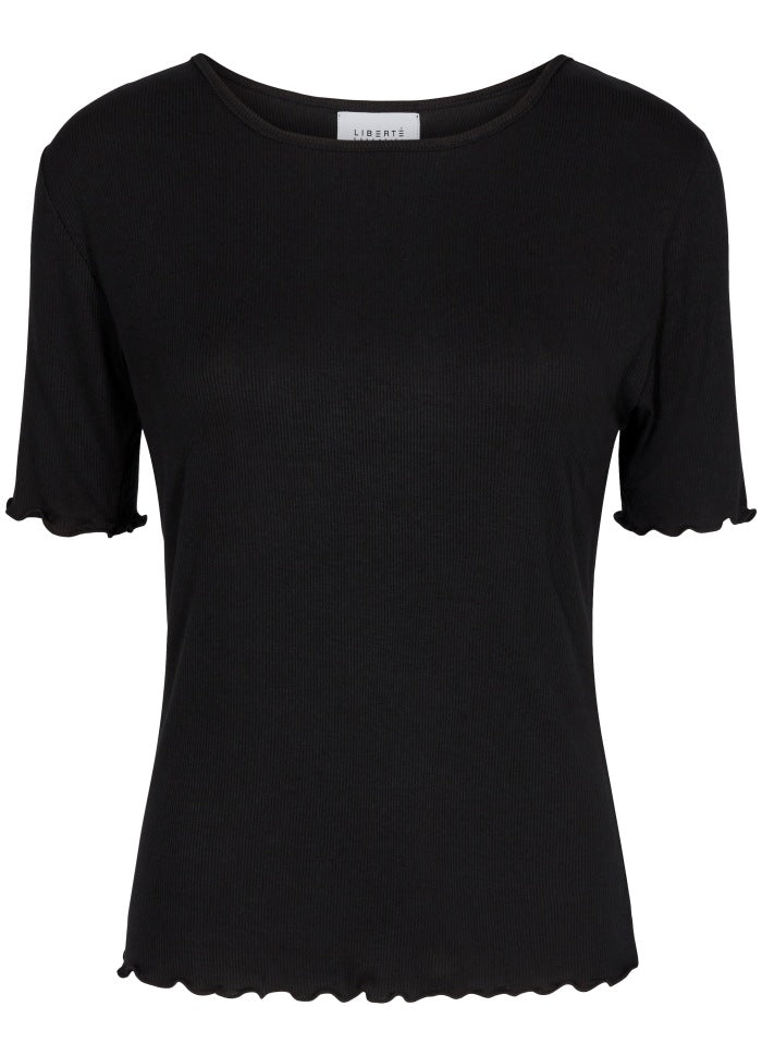 Black Colour - Bcbeatrix Ss Blouse 41078 - Natural