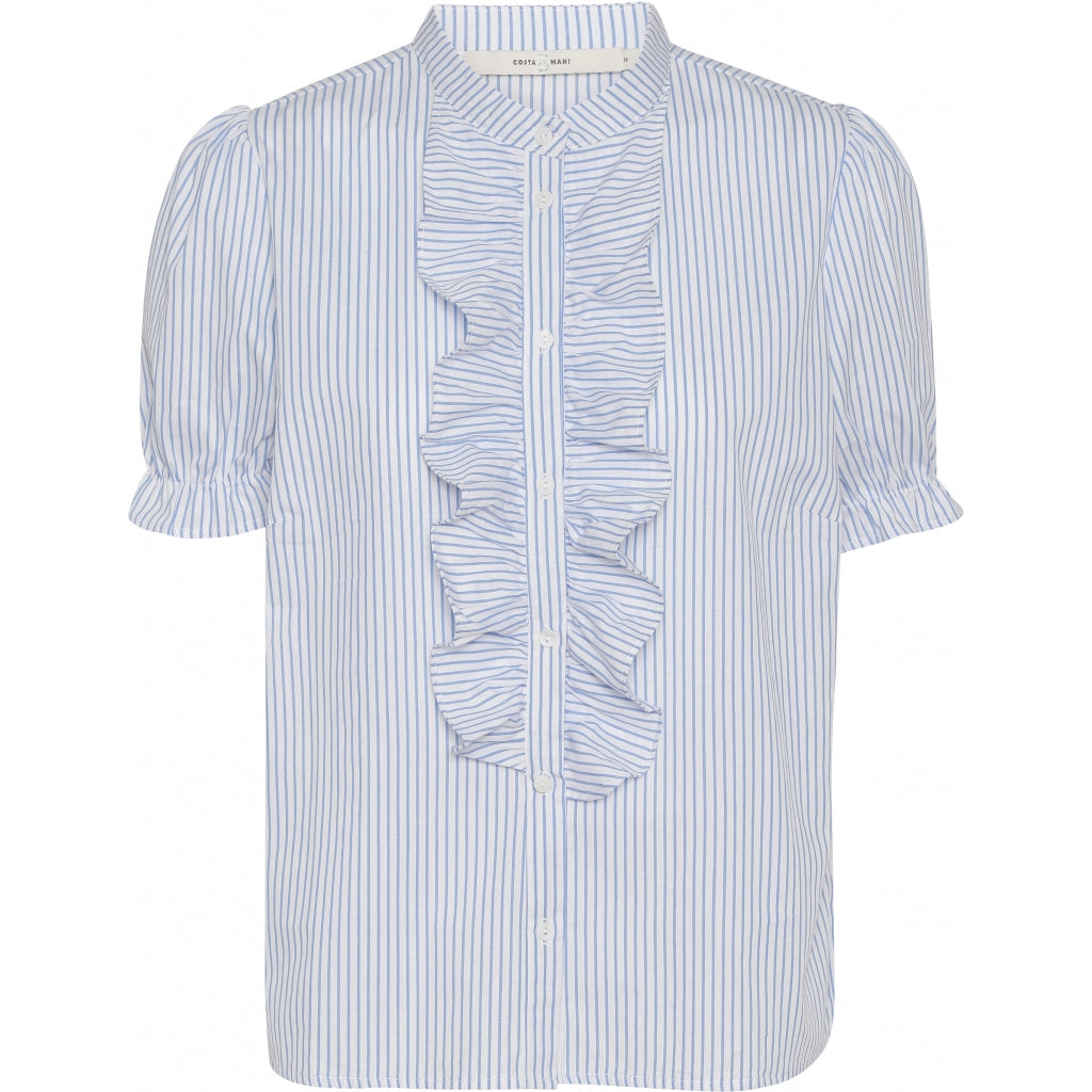 Costamani Love Shirt, White / Grey Love