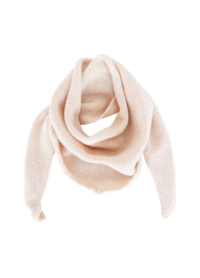 Bcbex Triangle Scarf Latte main image 1