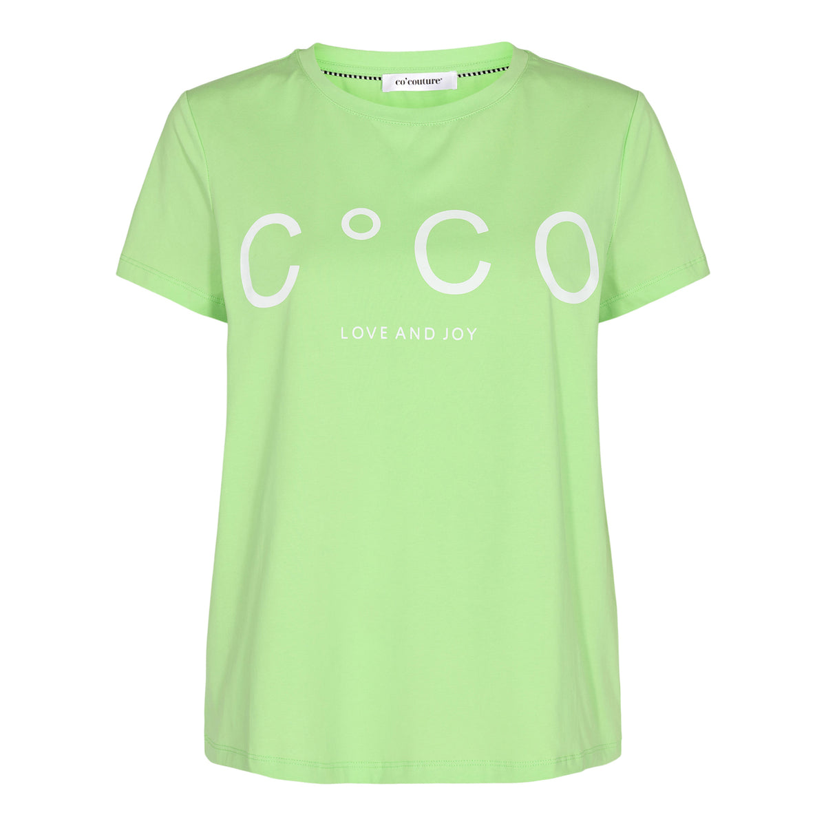 Co'Couture Coco Signature Tee Lime Butik Emsig