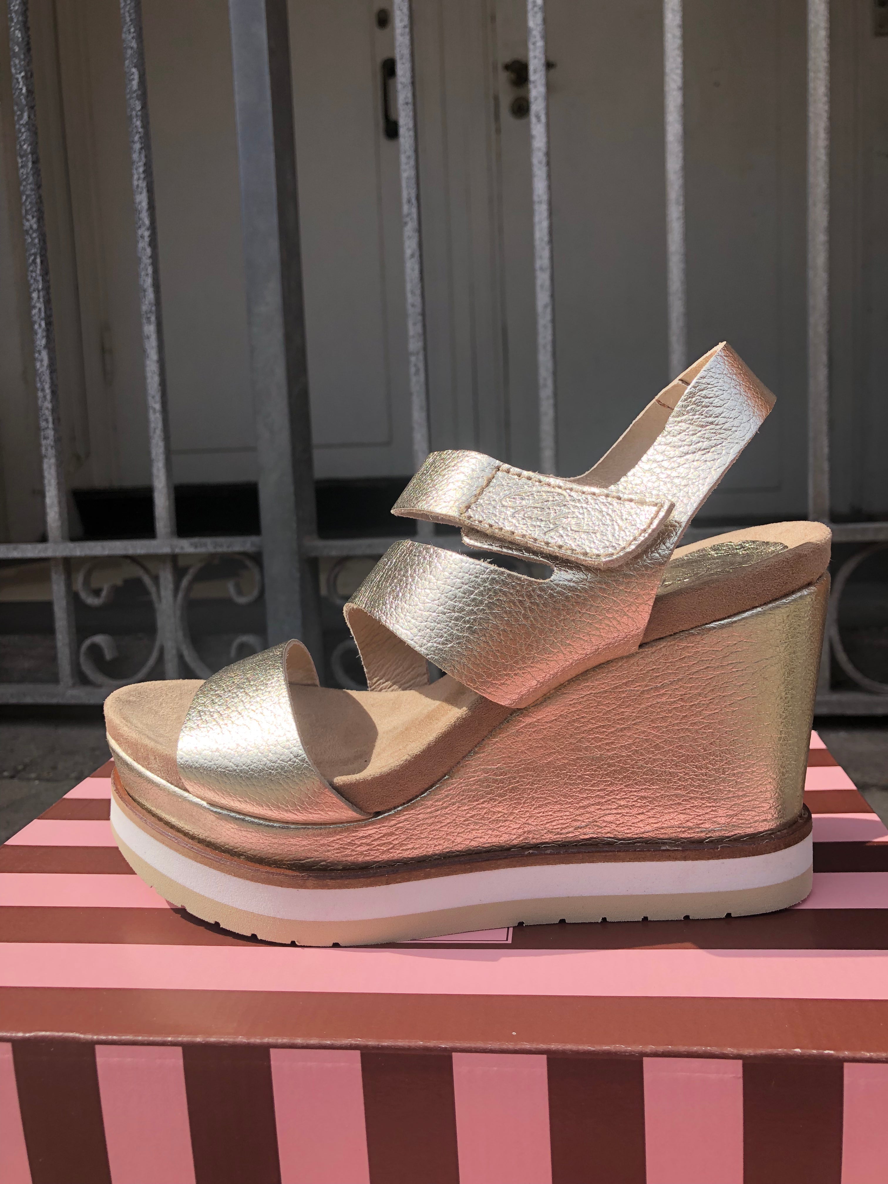 Legende Zoom ind edderkop Penelope Shoes - 5007 Piel High Galaxy Gold – Butik Emsig