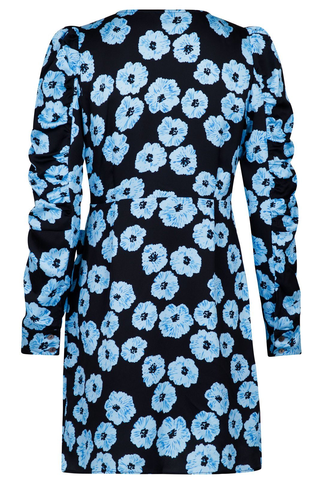 Neo Noir - Ruby Poppy Dress Navy Butik Emsig Neo Noir - Ruby Poppy Dress Navy Butik Emsig